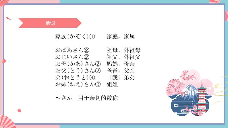 人教版日语七年级 第3课《长音》第1课时 课件+教案+导学案05