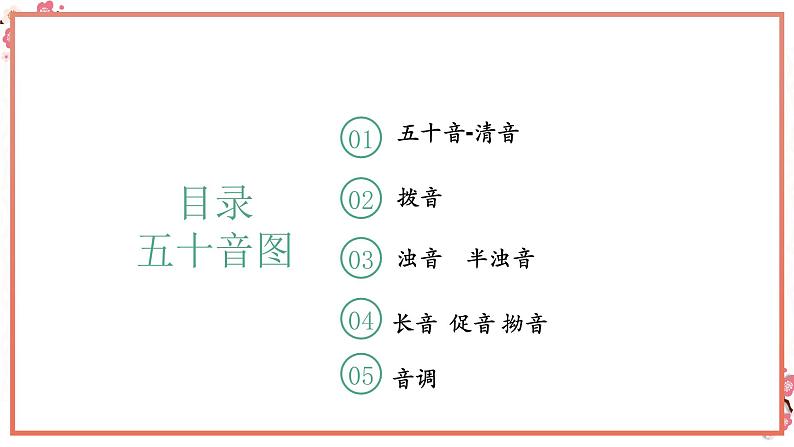 人教版日语七年级下册《50音-か行》第34课时 课件03