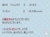 14、誕生日  课件  人教版日语七年级