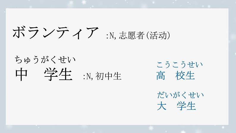 第7課 ボランティア课件 2024-2025学年人教版日语八年级全一册第2页