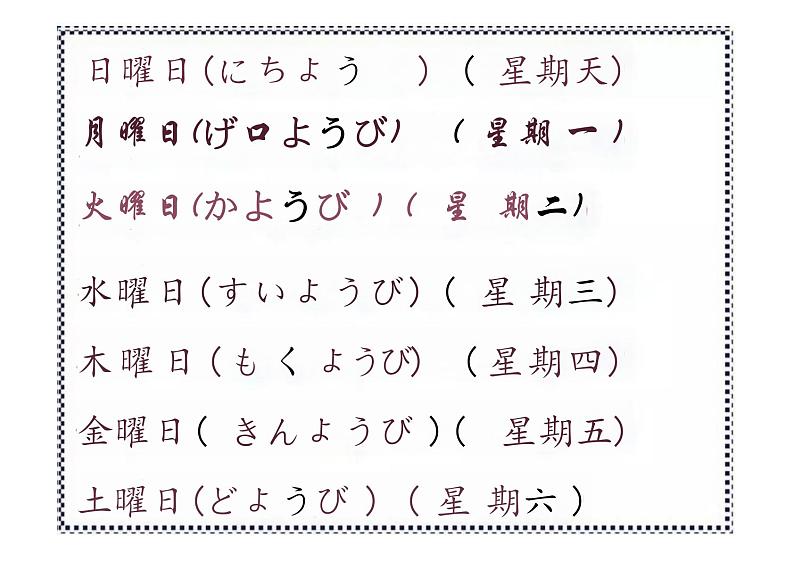 第十课 バス停で 重点单词语法课件 2024-2025学年初中日语人教版第一册第5页