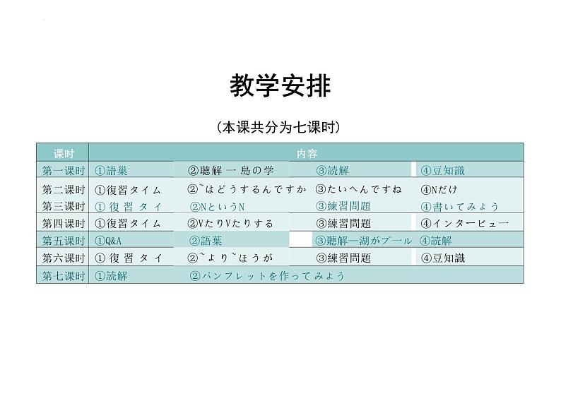 第十一课 湖がプール 课件-2024-2025学年初中日语人教版第二册第2页