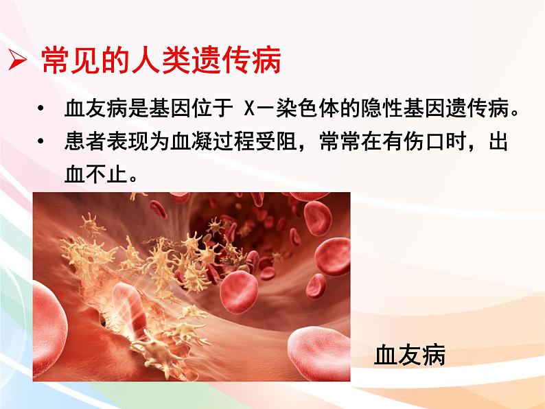 济南版生物八年级上册 4.4.5  人类优生与基因组计划 课件06