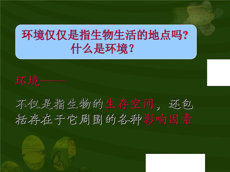 第一单元第二章第一节 生物与环境的关系七年级上学期人教版生物 课件03