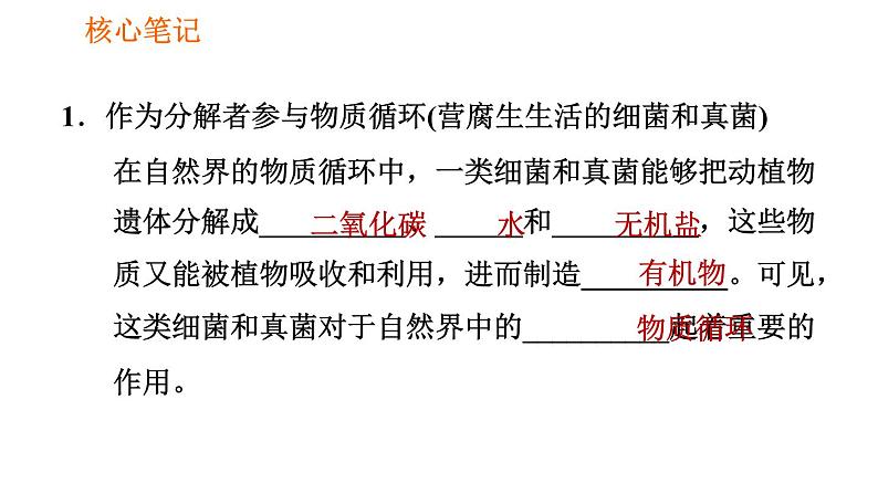 人教版八年级上册生物第5单元 第4章  习题课件02