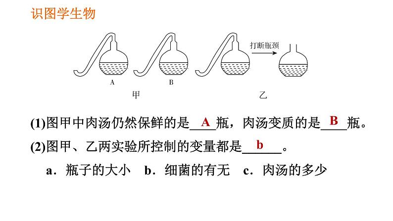 人教版八年级上册生物习题课件第5单元 第5章 识图学生物(二)第6页