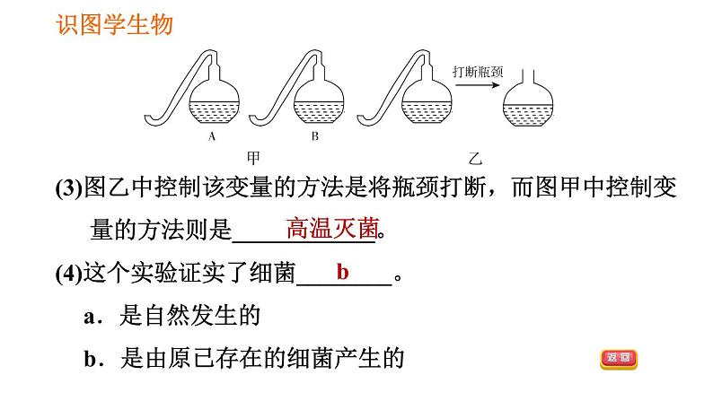 人教版八年级上册生物习题课件第5单元 第5章 识图学生物(二)第7页