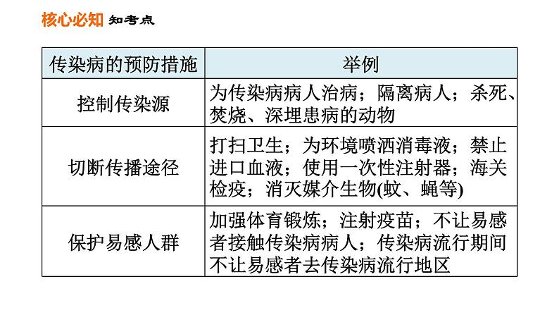 人教版八年级下册生物习题课件 第8单元 第一章巩固强化复习第4页