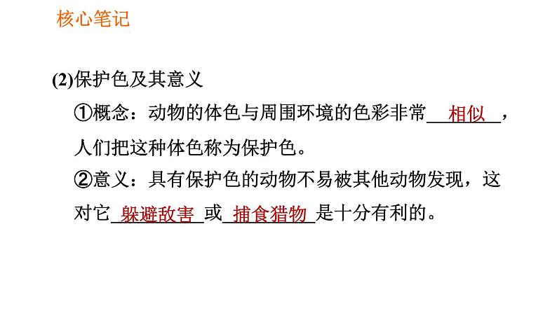 人教版八年级下册生物习题课件 第7单元 7.3.3 生物进化的原因第4页