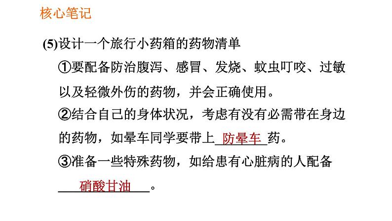 人教版八年级下册生物习题课件 第8单元 8.2.1 安全用药第6页