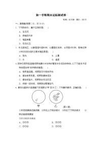 人教版生物七年级上册期末达标测试卷