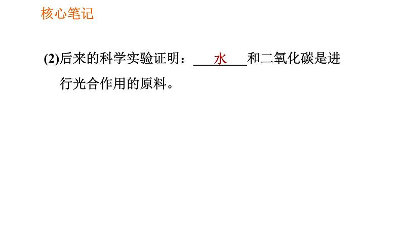 人教版七年级上册生物习题课件 第3单元 3.5.1 光合作用吸收二氧化碳释放氧气003