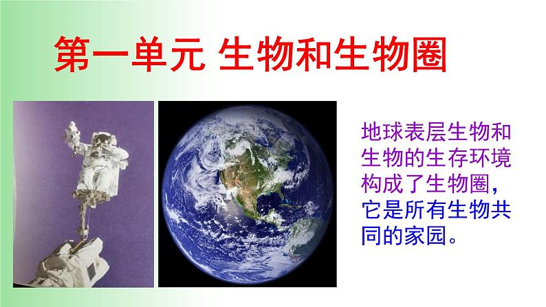 2021——2022学年人教版七年级生物上册1.1.1. 生物的特征 课件01