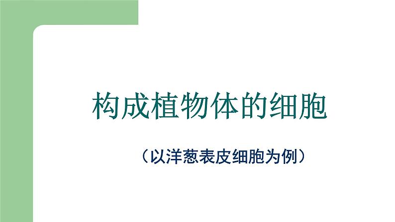 第二章生物体的结构层次：2.1.2 细胞的结构  PPT课件04