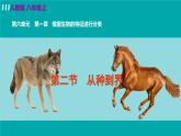人教版八年级生物上册 第六单元 第一章 根据生物的特征进行分类 第二节从种到界 课件