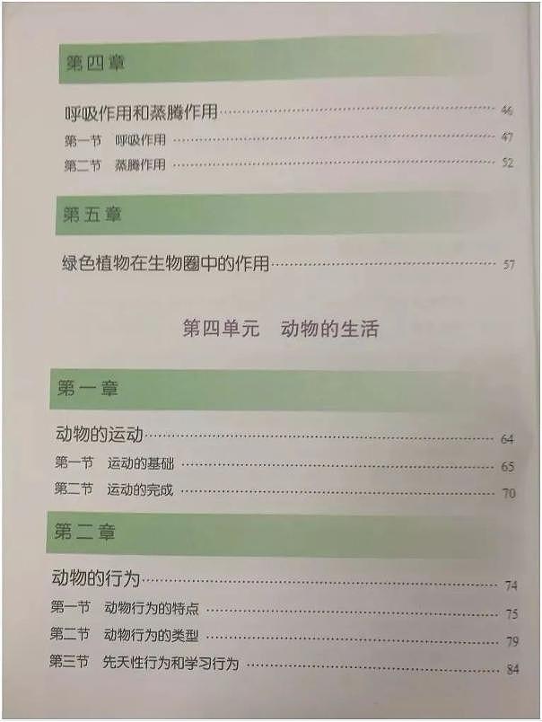 冀少版（河北少年儿童出版社）八年级生物上册电子课本第3页