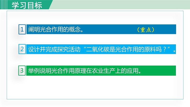 1-第一节光合作用吸收二氧化碳释放氧气第3页