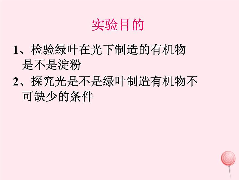 七年级生物上册第三单元第四章绿色植物是生物圈中有机物的制造者课件03