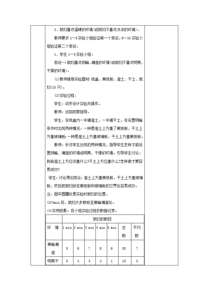 江苏省盐城市亭湖新区实验学校苏教版七年级上册生物教案：1.2.1生物与环境的关系第2页