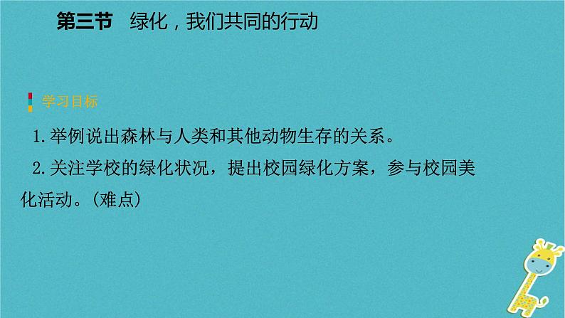 2018年七年级生物上册第三单元第七章第三节绿化我们共同的行动课件新版苏教版20180822357第3页