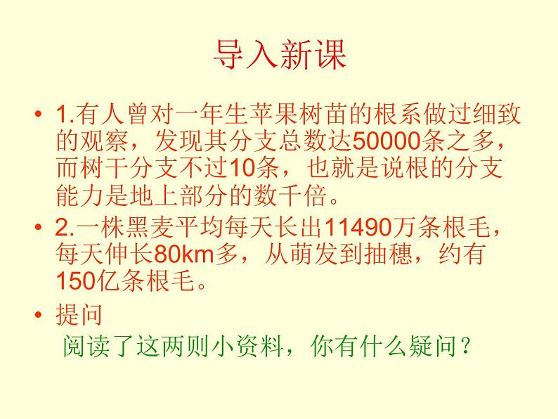 冀教版八上生物 3.2.1根的生长 课件05