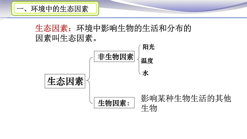 1.2.1 生物与环境的关系 课件 人教版七年级上册生物06