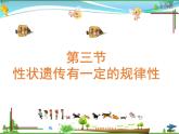 北师版 八年级生物上册 第六单元第20章 第3节 性状遗传有一定的规律性 教学课件