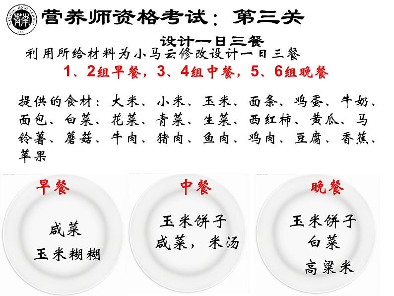 苏科版生物七年级上册3.5.3合理的膳食课件(2)05