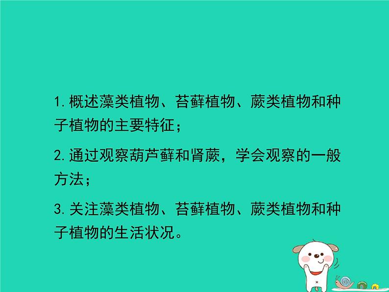 （新济南版）七年级生物上册2.1.1绿色植物的主要类群课件第5页