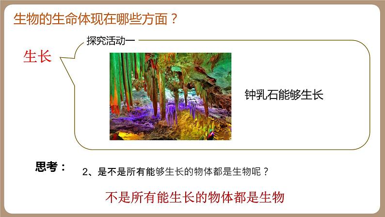 第二课时 生物区别于非生物的特征课件PPT第5页