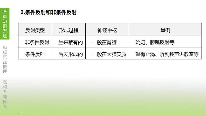 苏科版中考生物复习第六单元生命活动的调节和生态系统的稳定第13课时人体生命活动的调节课件第8页