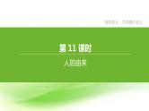 新人教版中考生物复习第四单元生物圈中的人第11课时人的由来课件