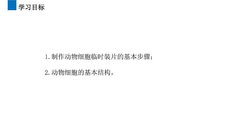 2.1.3  动物细胞  课件  2021-2022学年初中生物人教版七年级上册02