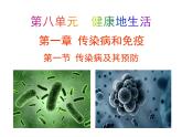 （新人教版）八年级生物下册8.1.1传染病及其预防教学课件