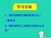 （新人教版）八年级生物上册第一章第七节哺乳动物课件