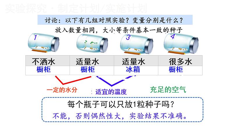 人教版七年级上册生物--3.2.1种子的萌发课件+ 练习（含解析）07