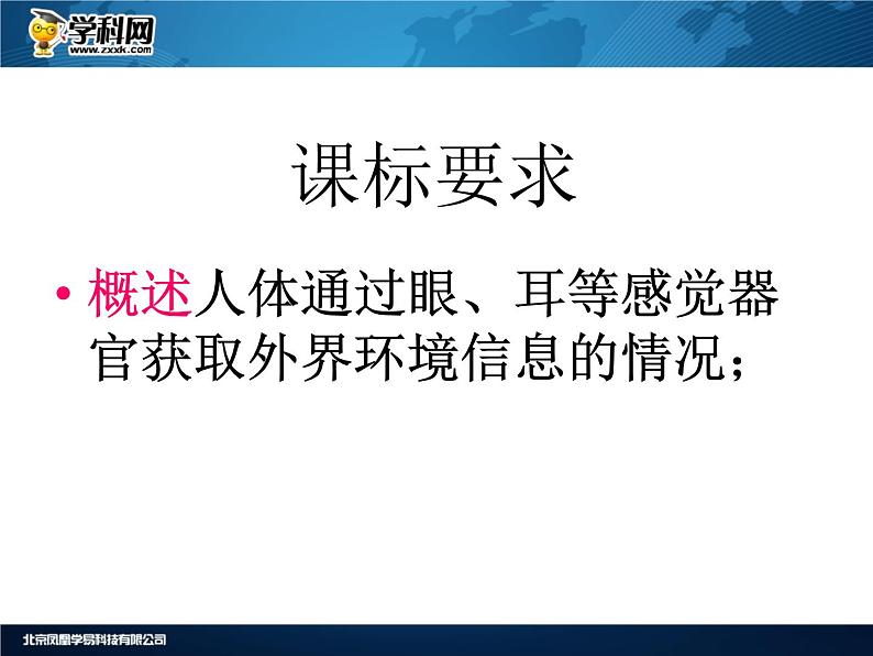 人教版生物七年级下册课件6.1 人体对外界环境的感知 (3)第2页