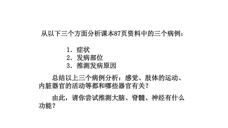 人教版生物七年级下册课件6.2 神经系统的组成 (3)第3页