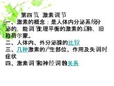 人教版生物七年级下册课件6.4 激素调节 (1)