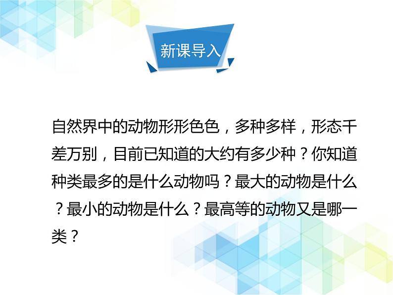 21.4 动物的主要类群 课件+教案03