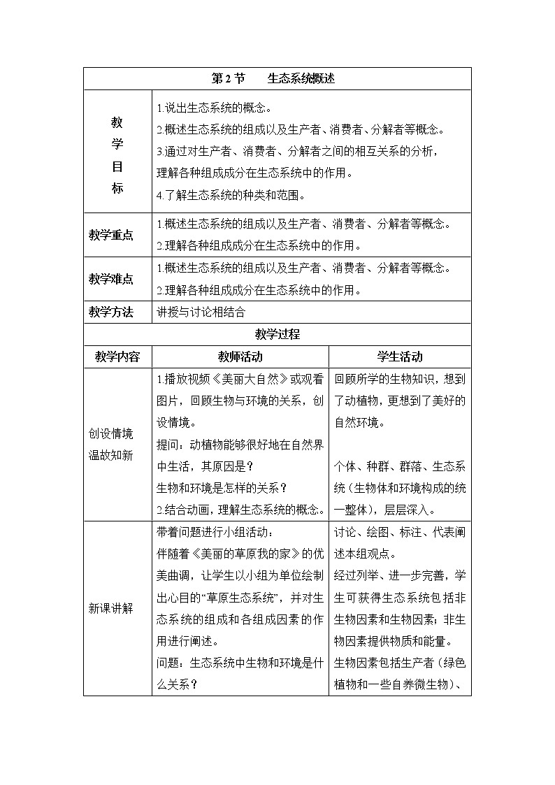 23.2 生态系统概述 课件+教案01