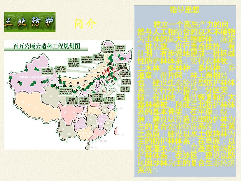 北师大版生物七年级上册 7.3 我国的绿色生态工程(1)（课件）第6页