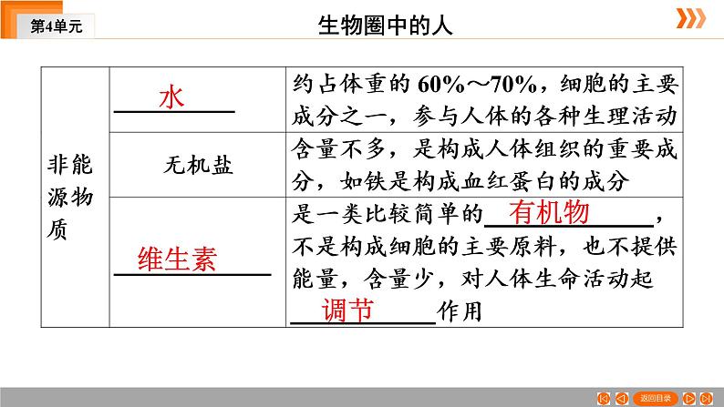 2021年中考广东专用生物一轮知识点复习第4单元 第11章　人体的营养 课件07