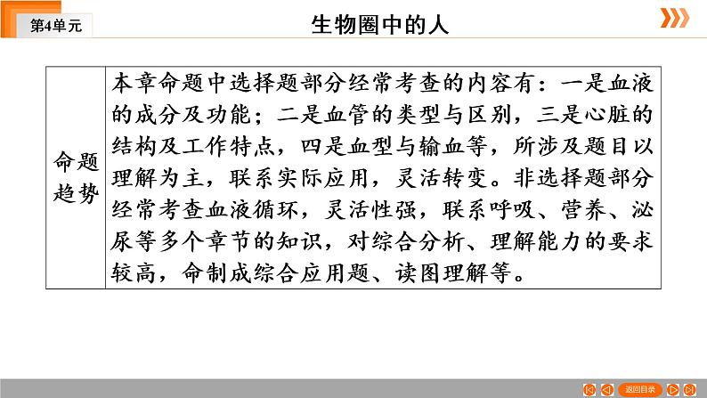 2021年中考广东专用生物一轮知识点复习第4单元 第13章　人体内物质的运输　课件05