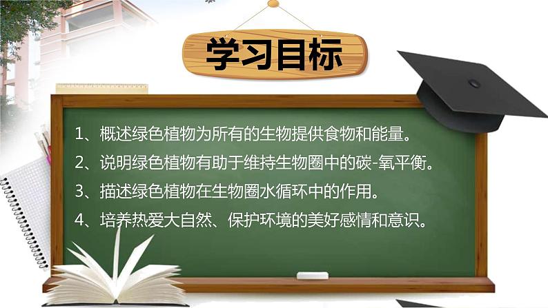 绿色植物在生物圈中的作用PPT课件免费下载03