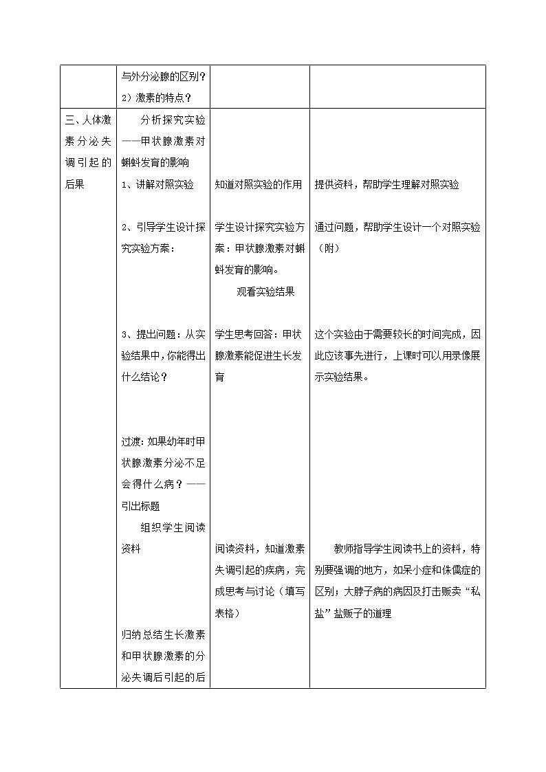 2.2 激素调节(2)-教学设计02