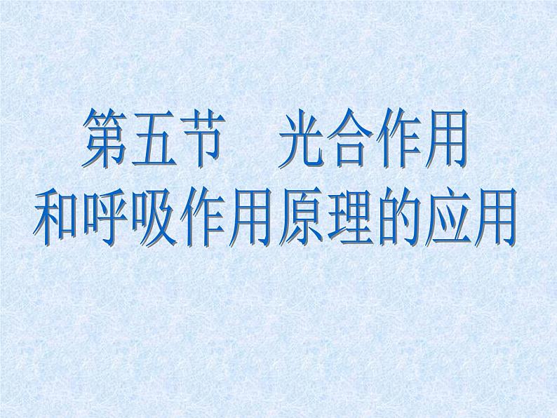 6.5 光合作用和呼吸作用原理的应用-【精准备课】2021-2022学年七年级生物同步备课优质课件（苏教版）03