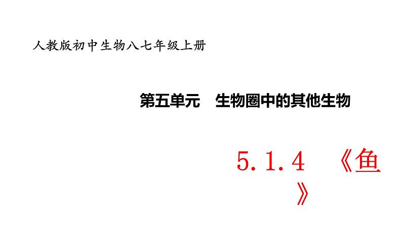 鱼PPT课件免费下载01