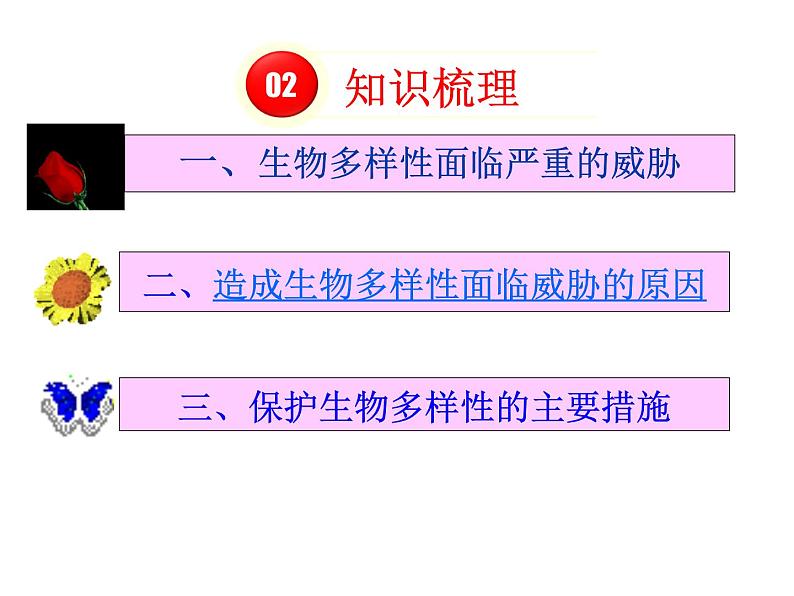 人教版八年级上册生物---5.3.保护生物的多样性（课件）第3页