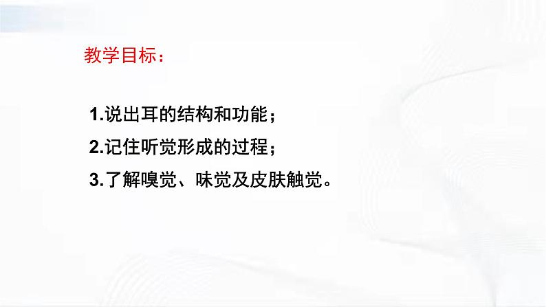 济南版生物七年级下册 第三单元 第五章 第四节 人体对周围世界的感知 第2课时 课件02